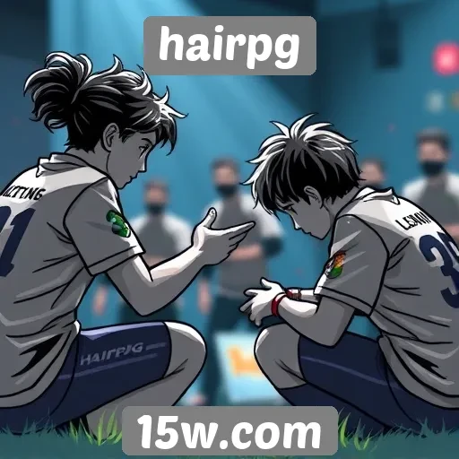 Como o hairpg promove a interação entre jogadores